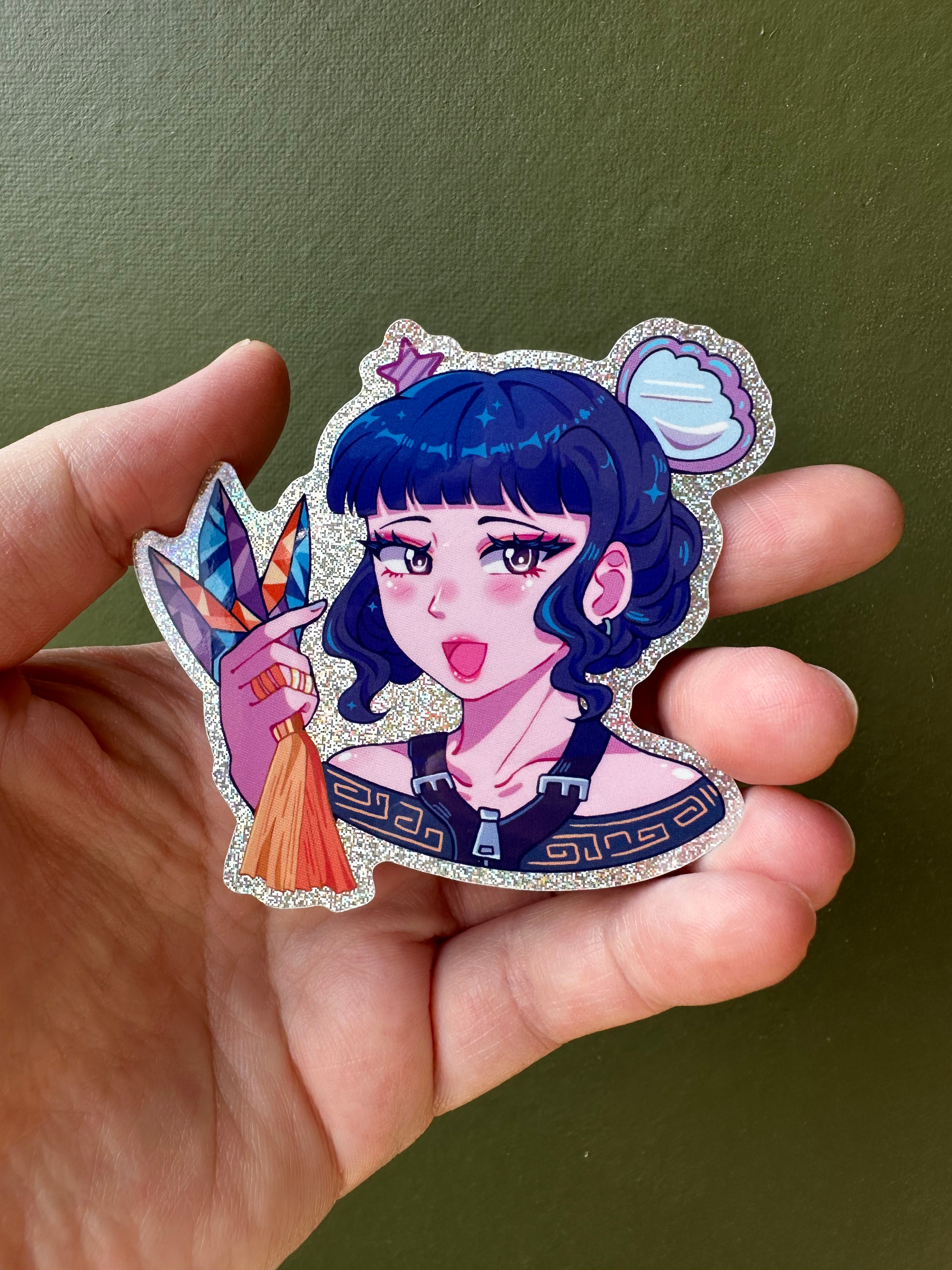 KPOP Demon Hunters Zoey Sticker