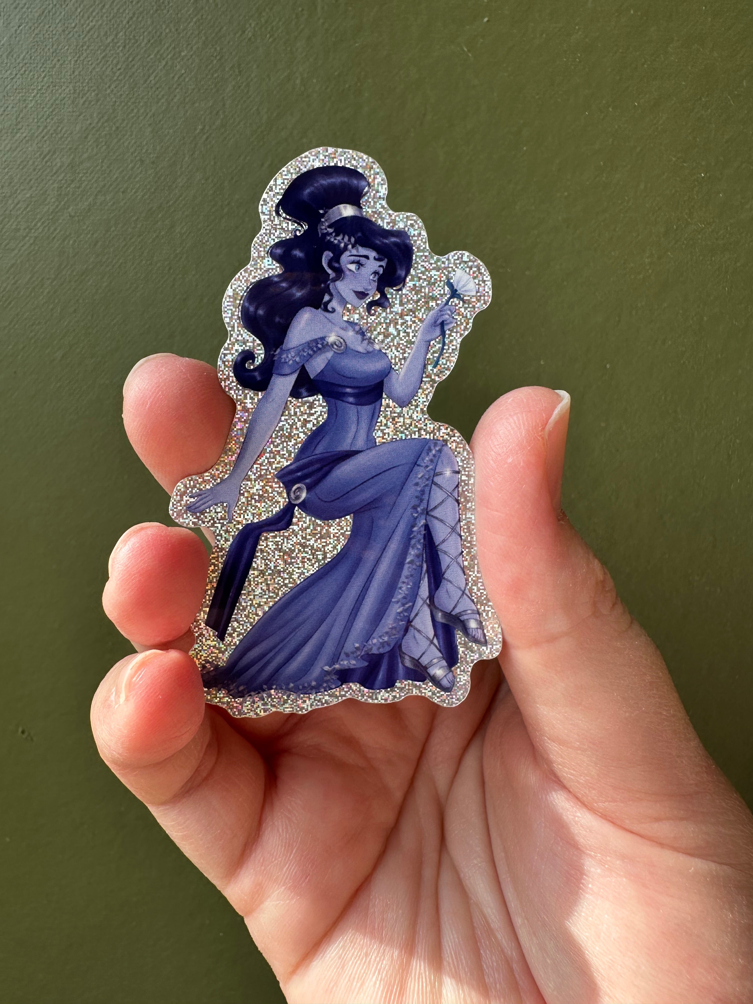 Ethereal Meg Blue sticker