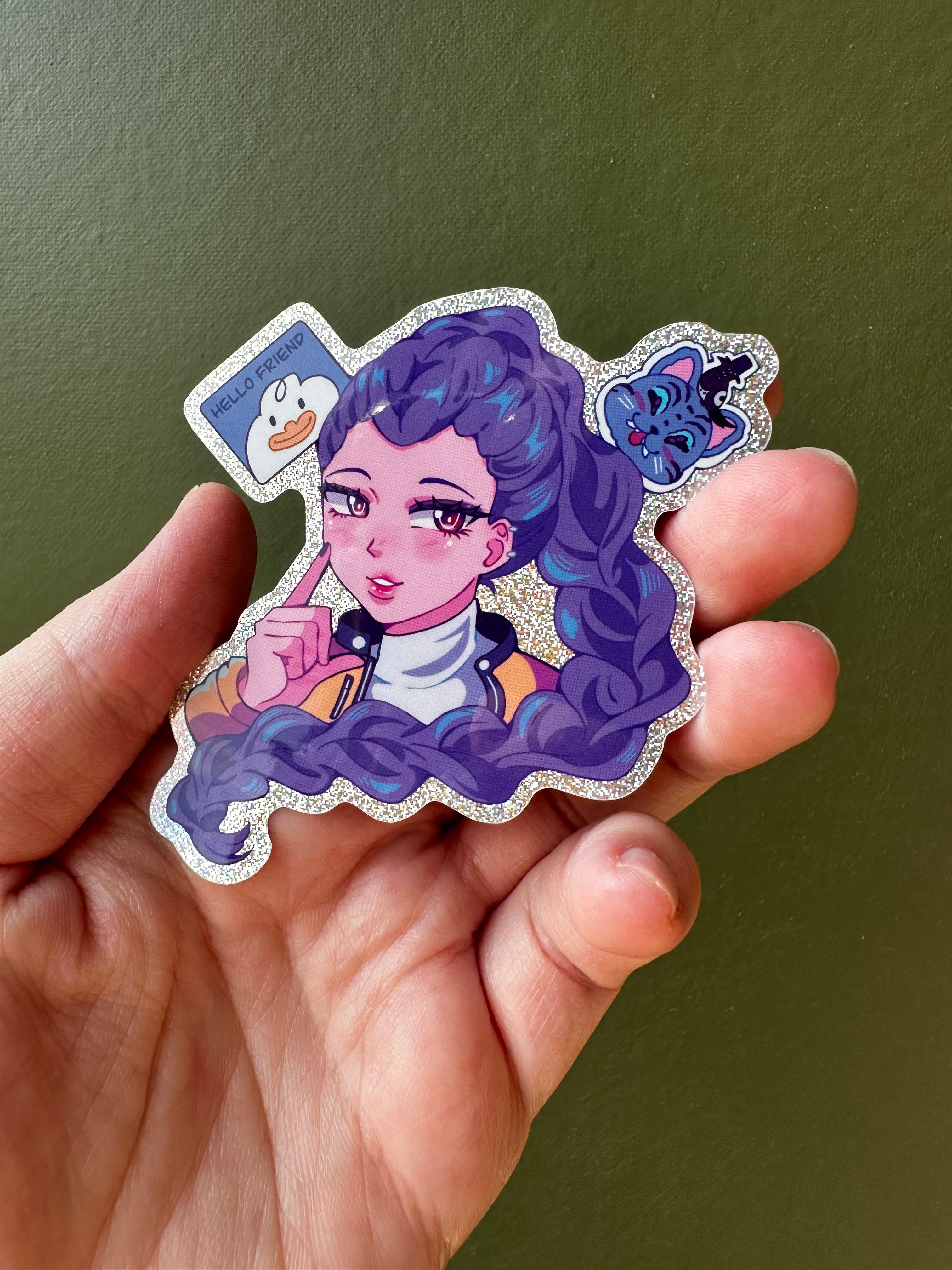 KPOP demon hunters Rumi sticker