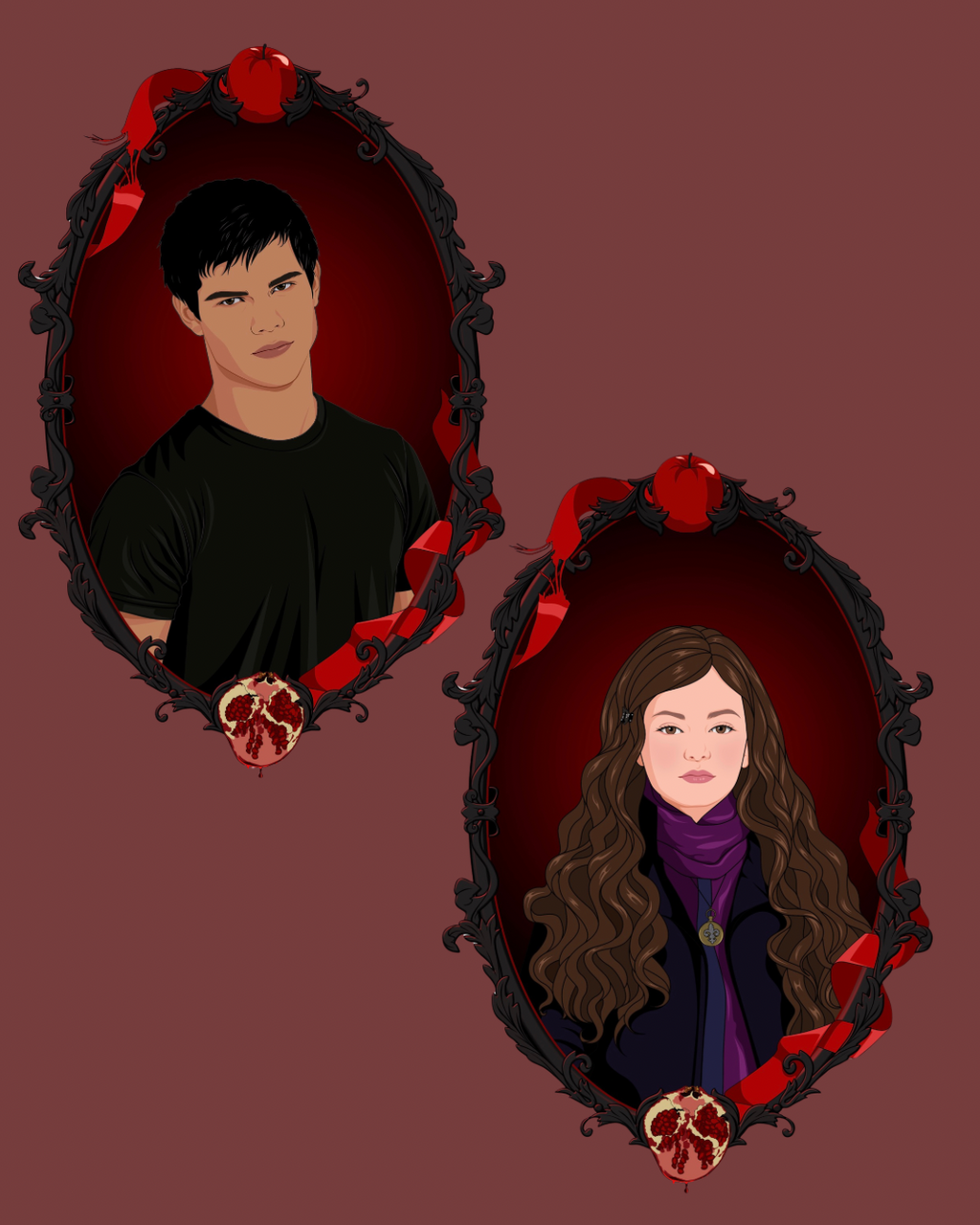 Twilight portraits Jacob & Ren