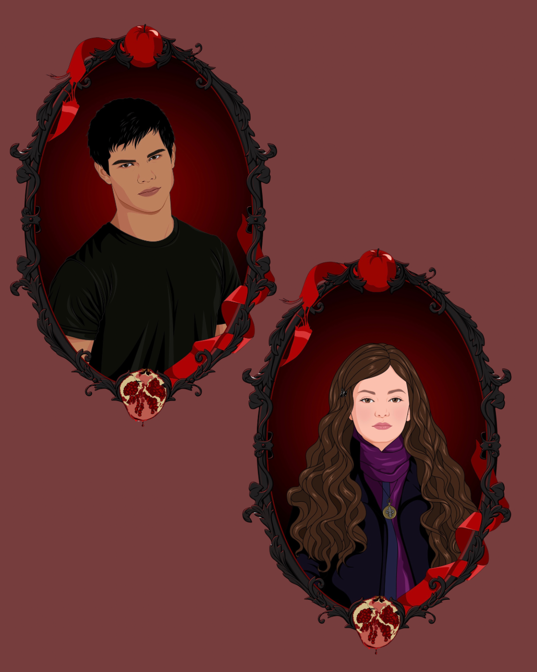 Twilight portraits Jacob & Ren