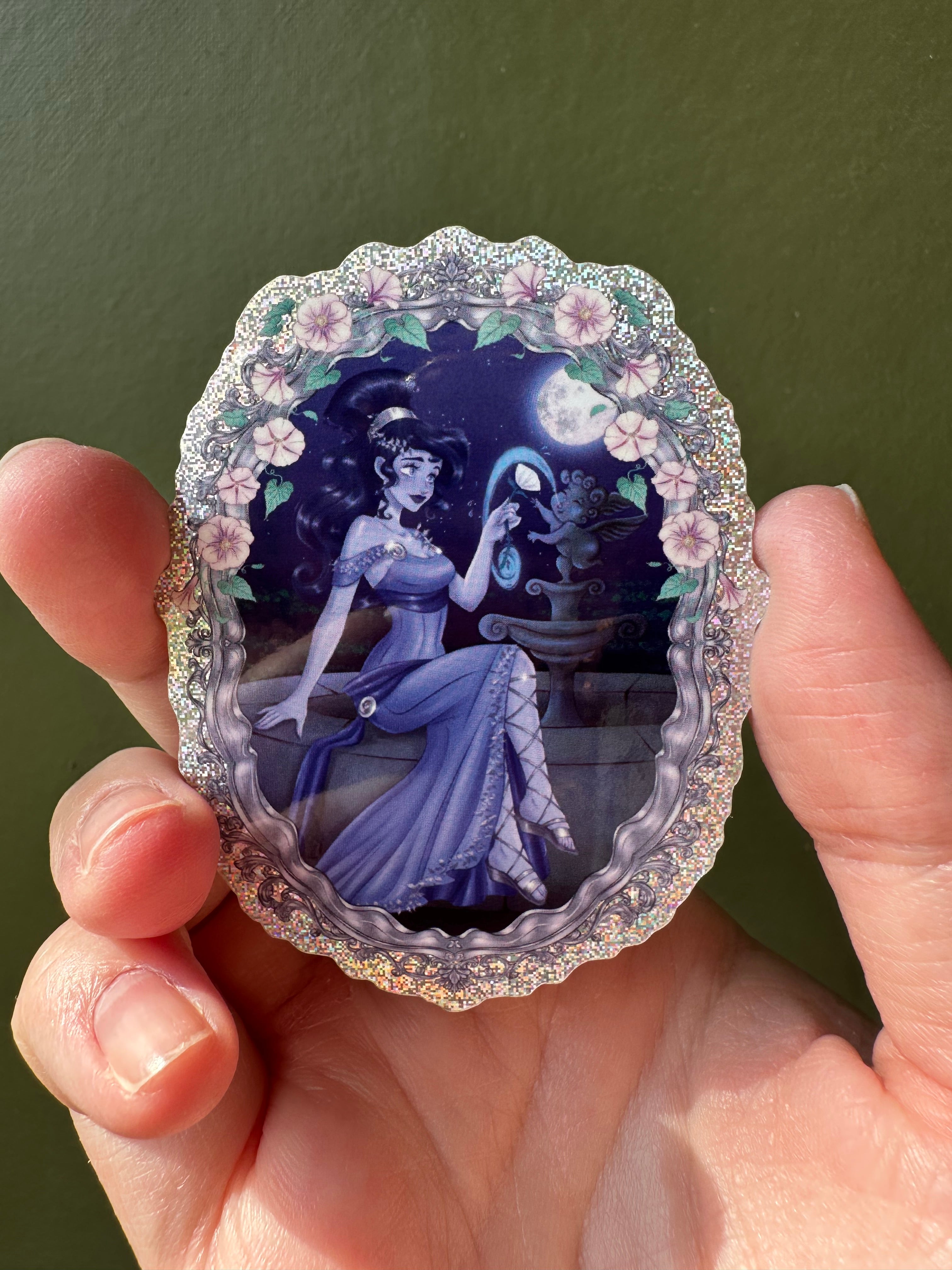 Ethereal Meg Sticker w frame