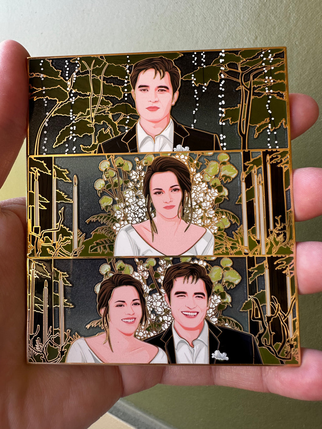 “No Measure Of Time” Edward & Bella Twilight Pin