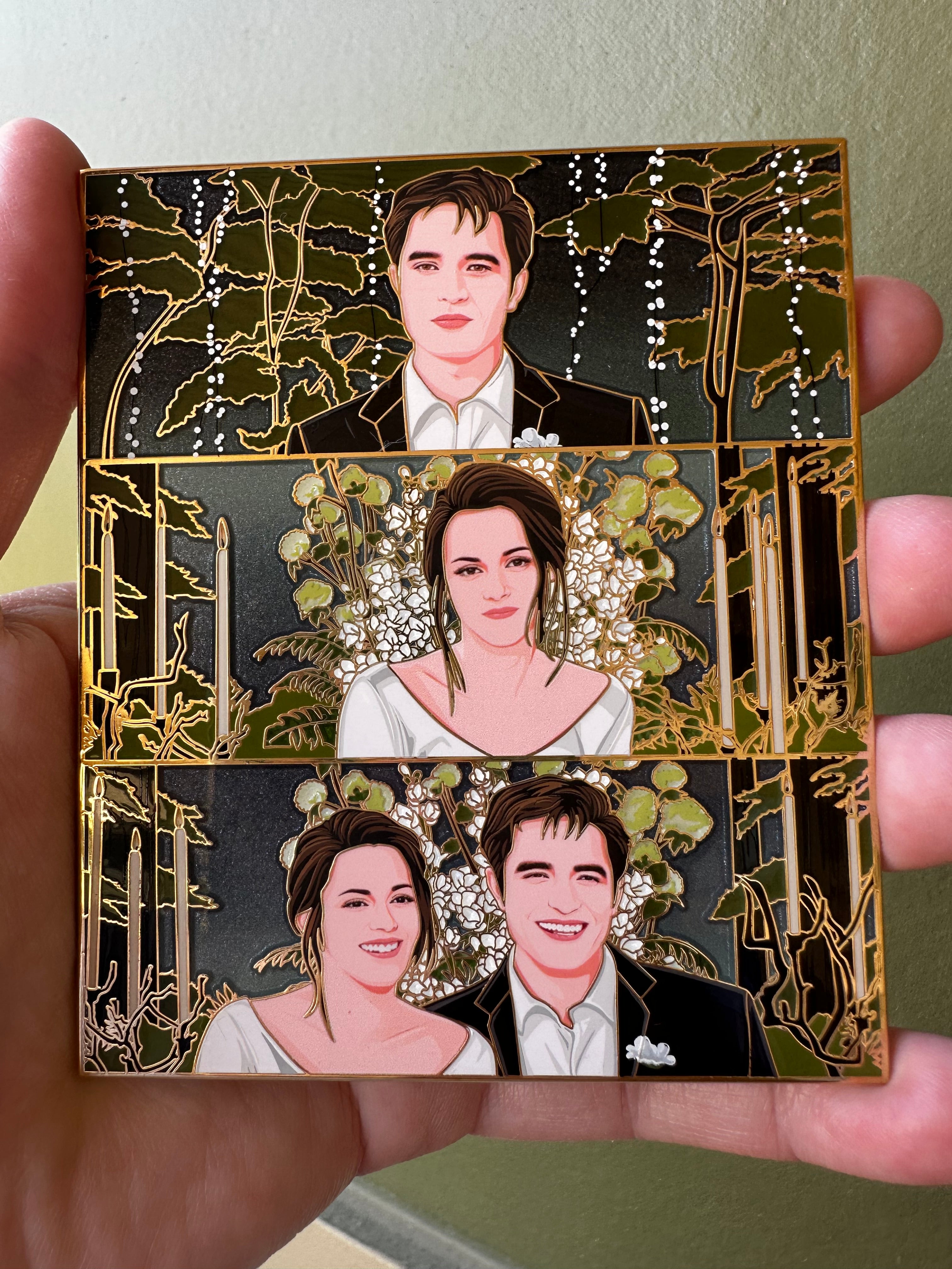 “No Measure Of Time” Edward & Bella Twilight Pin