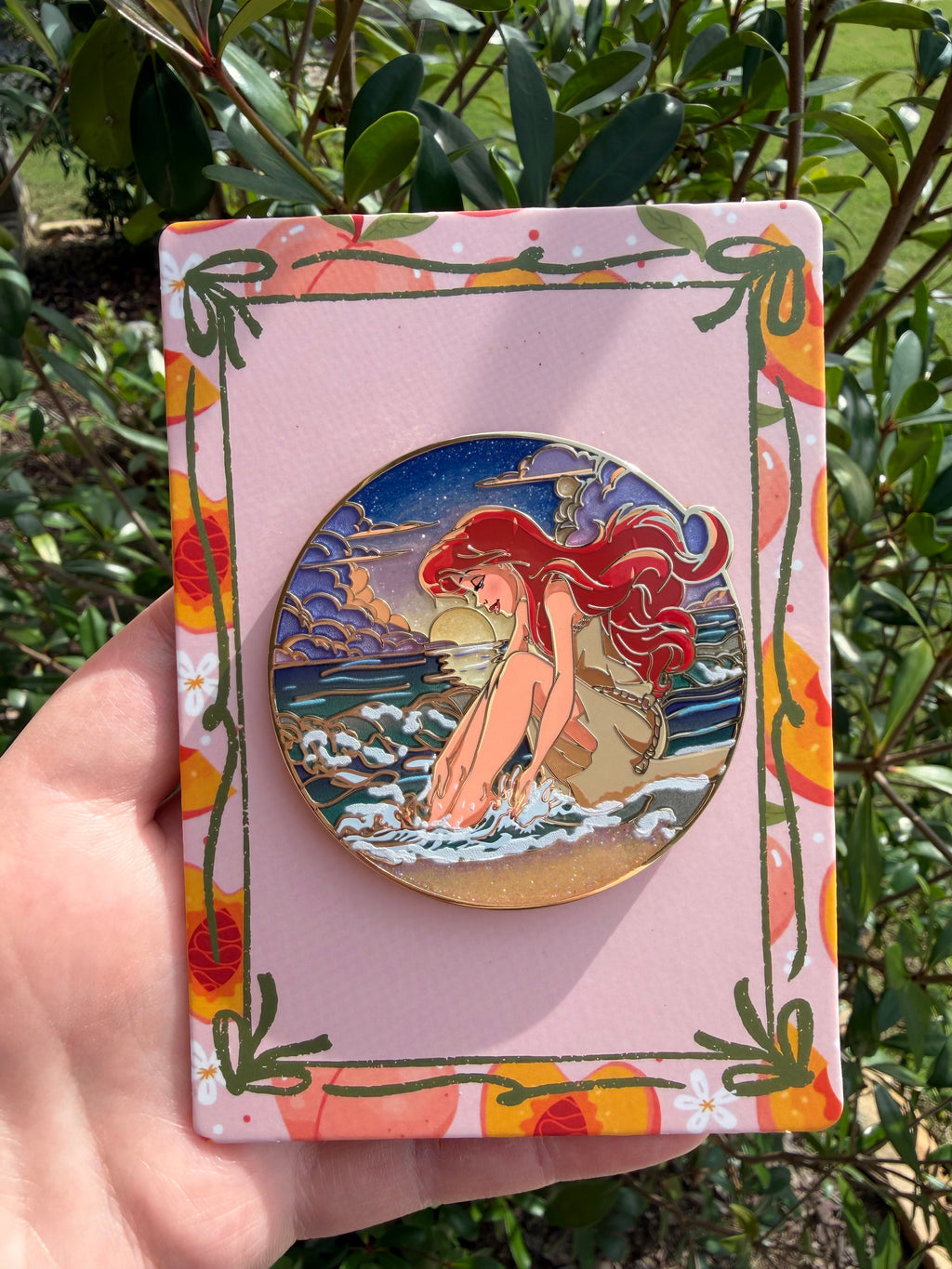 Ariel Sailboat Beauty Pin