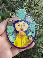 Welcome to the Pink Palace Coraline Pin