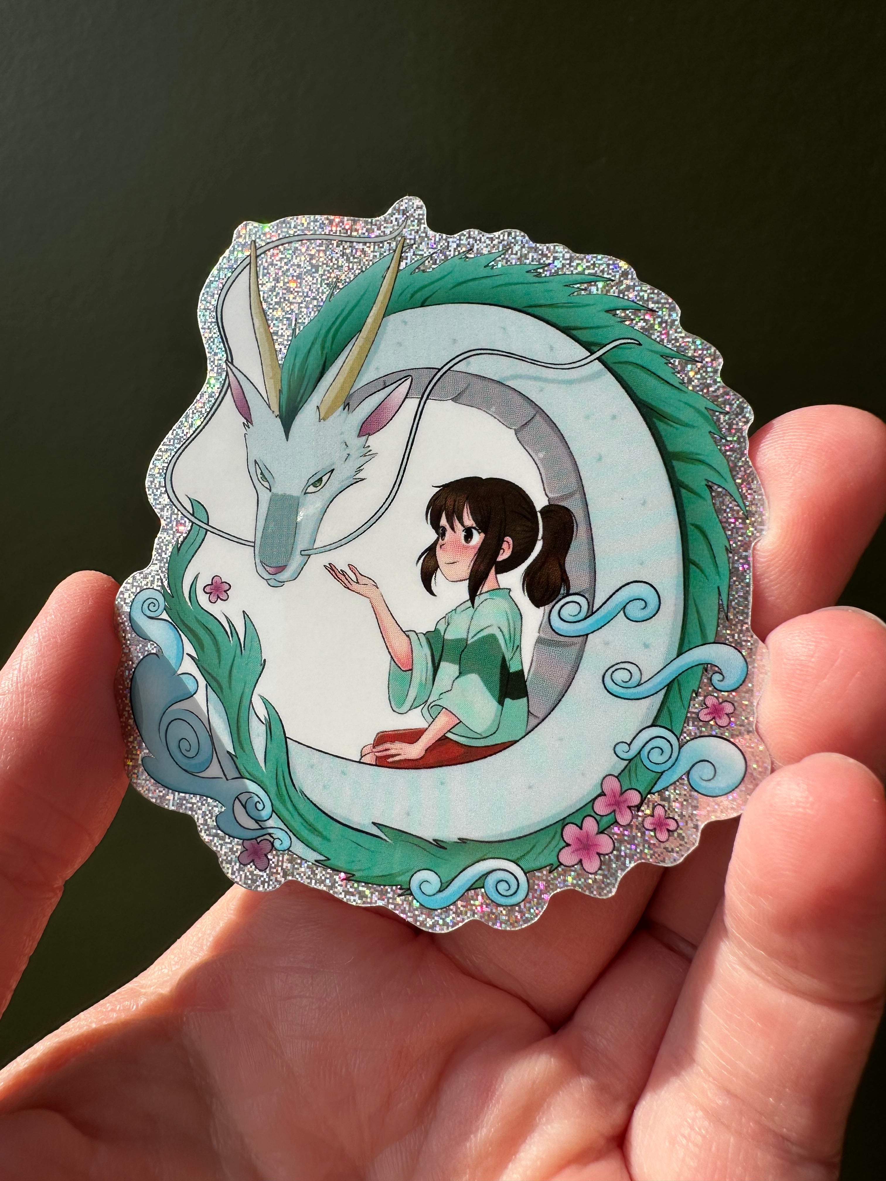 Chihiro & Haku sticker