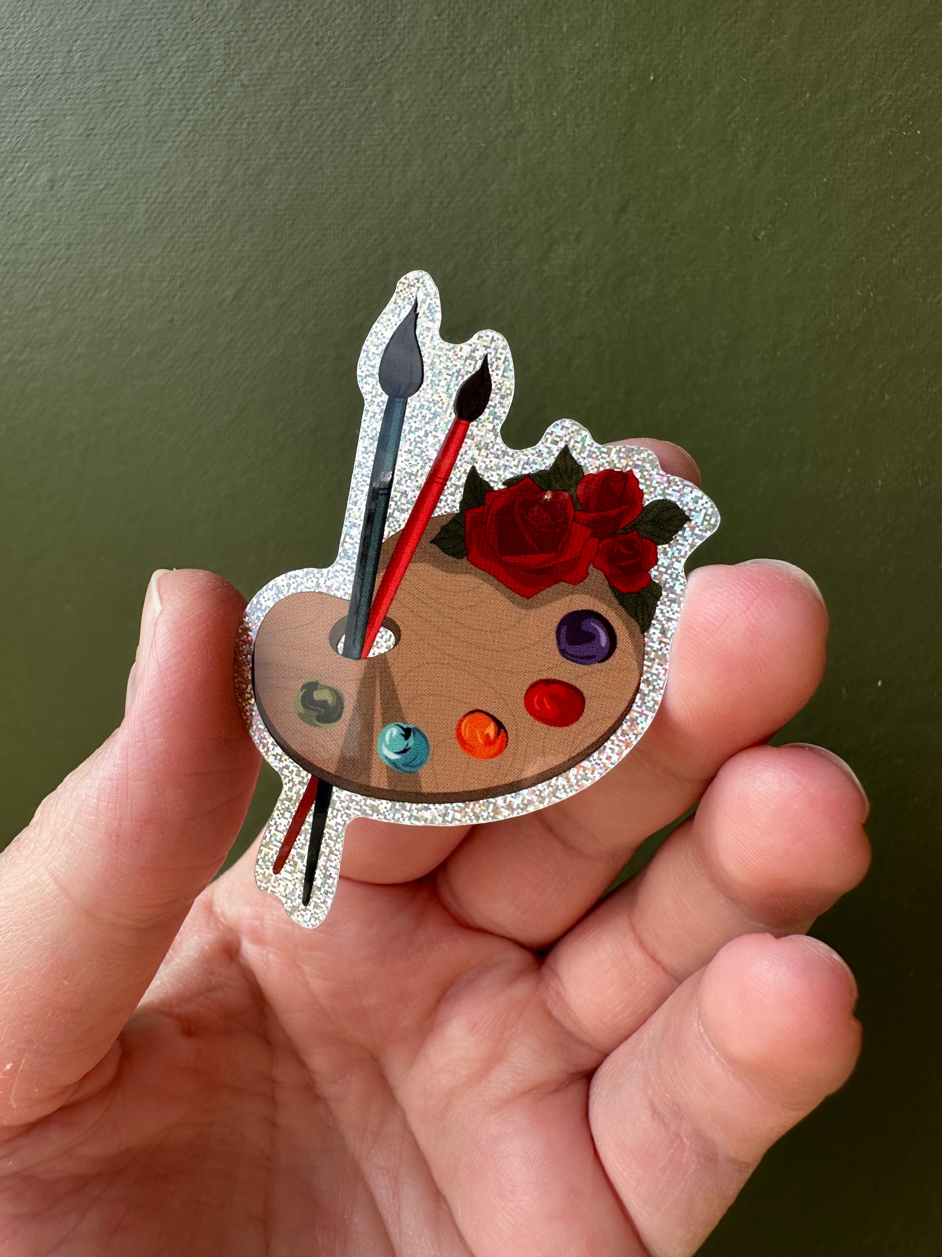 ACOTAR Feyre’s Paint Pallet sticker