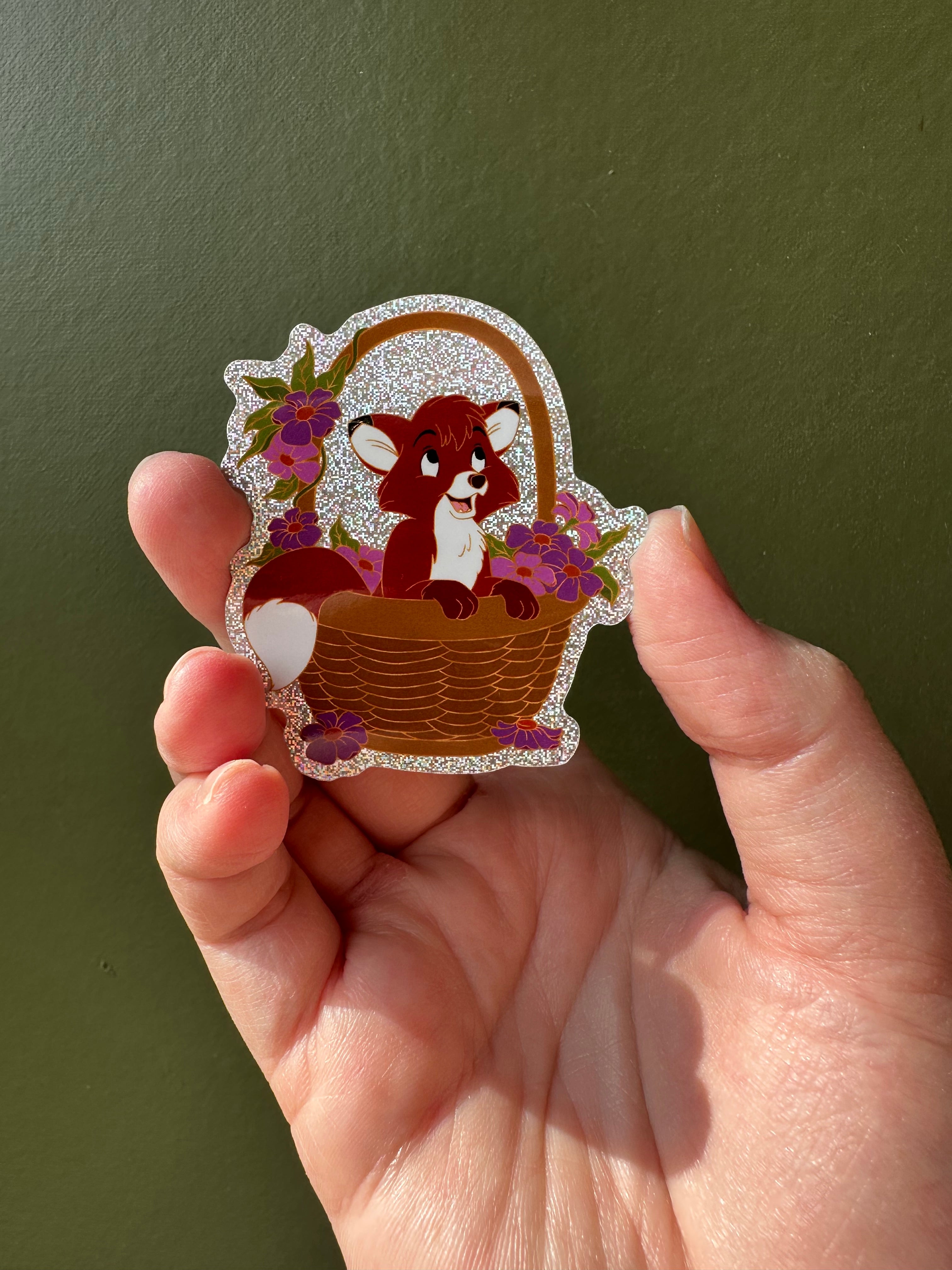 Tod Basket baby sticker