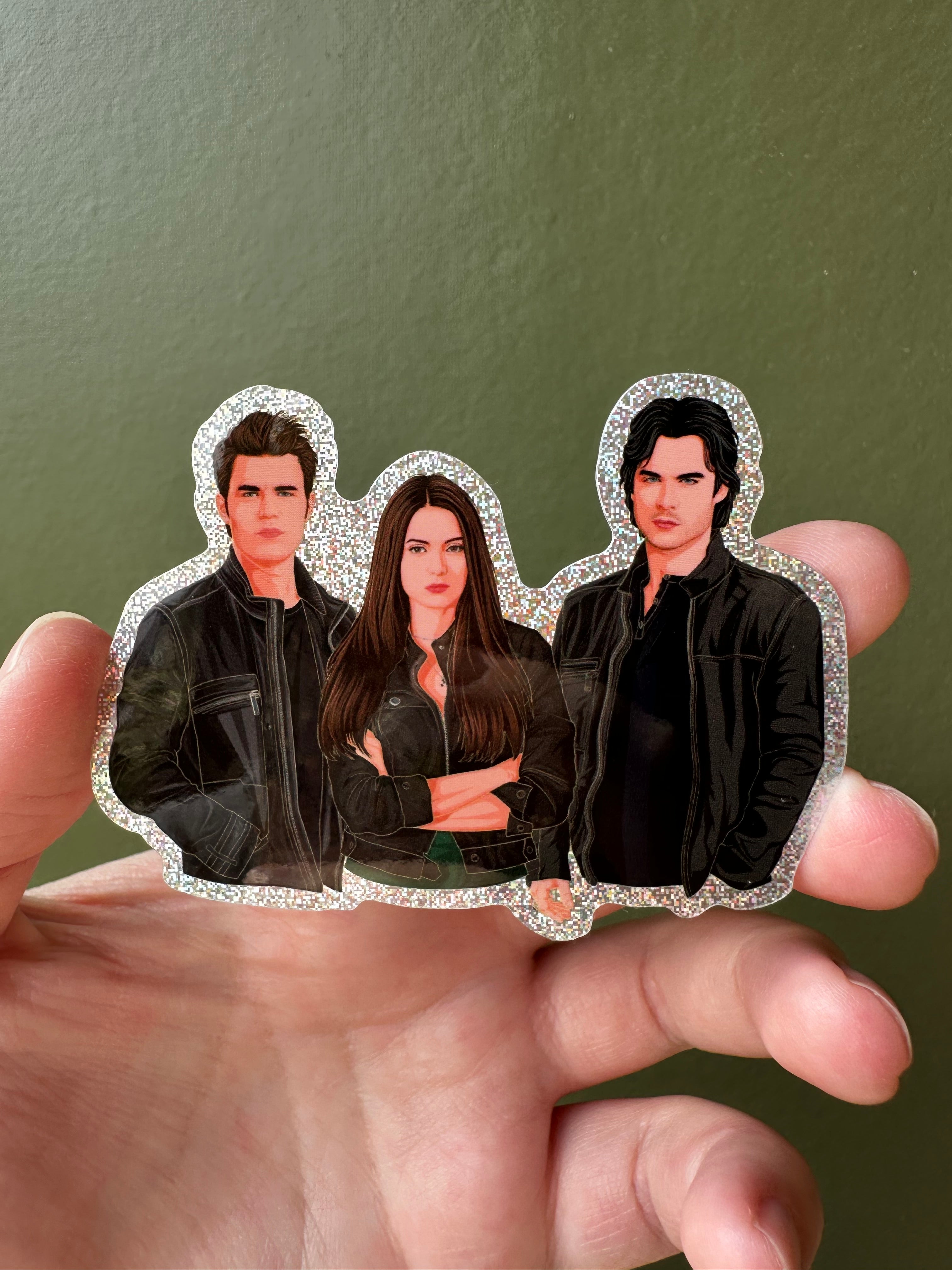 TVD trio sticker