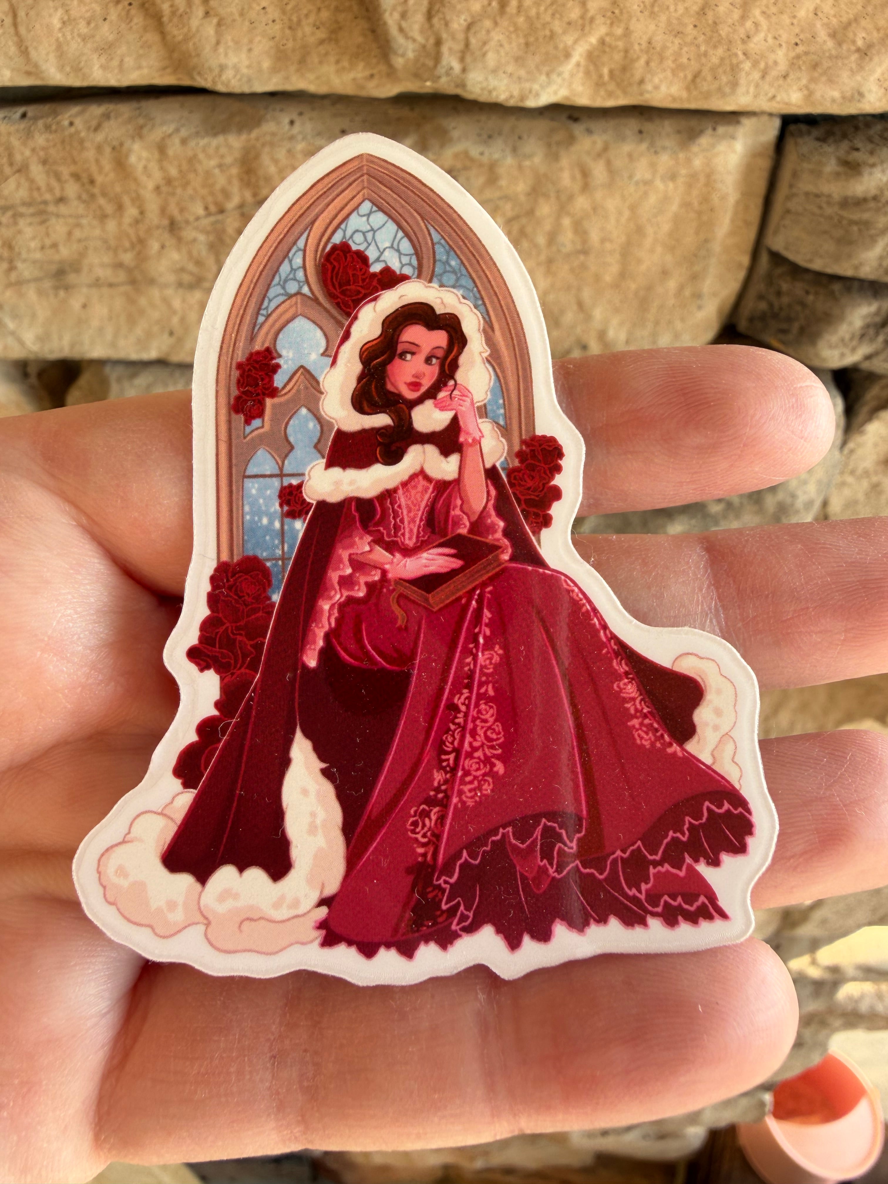 Winter Belle sticker