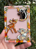 Bambi 3 pin set/Individuals