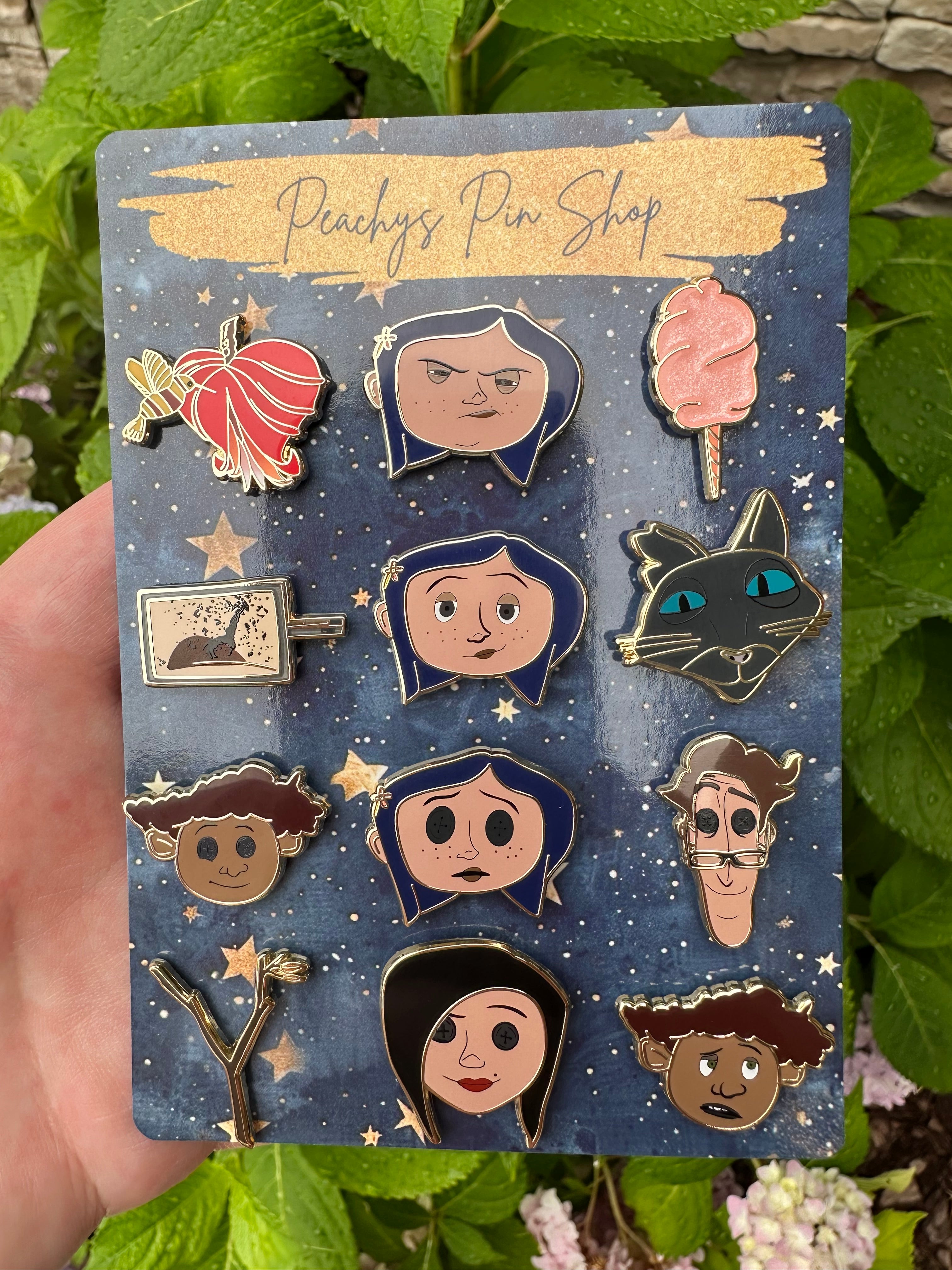 Coraline Board Filler pins