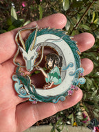 Chihiro & Haku Spirited Away Pin