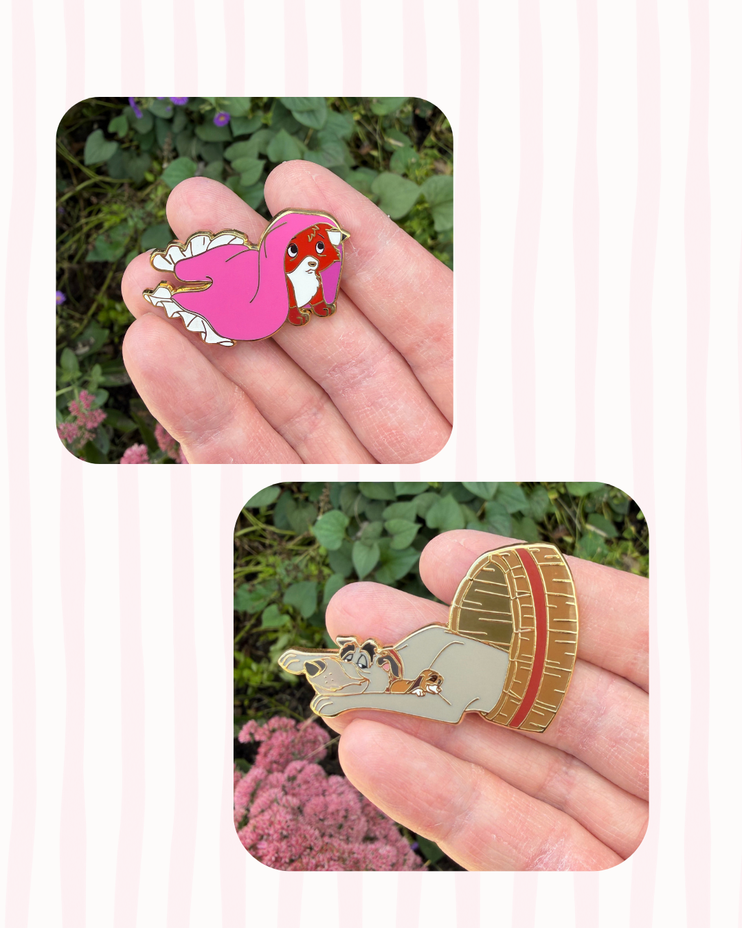 Tod & Chief/Copper pin/pin set