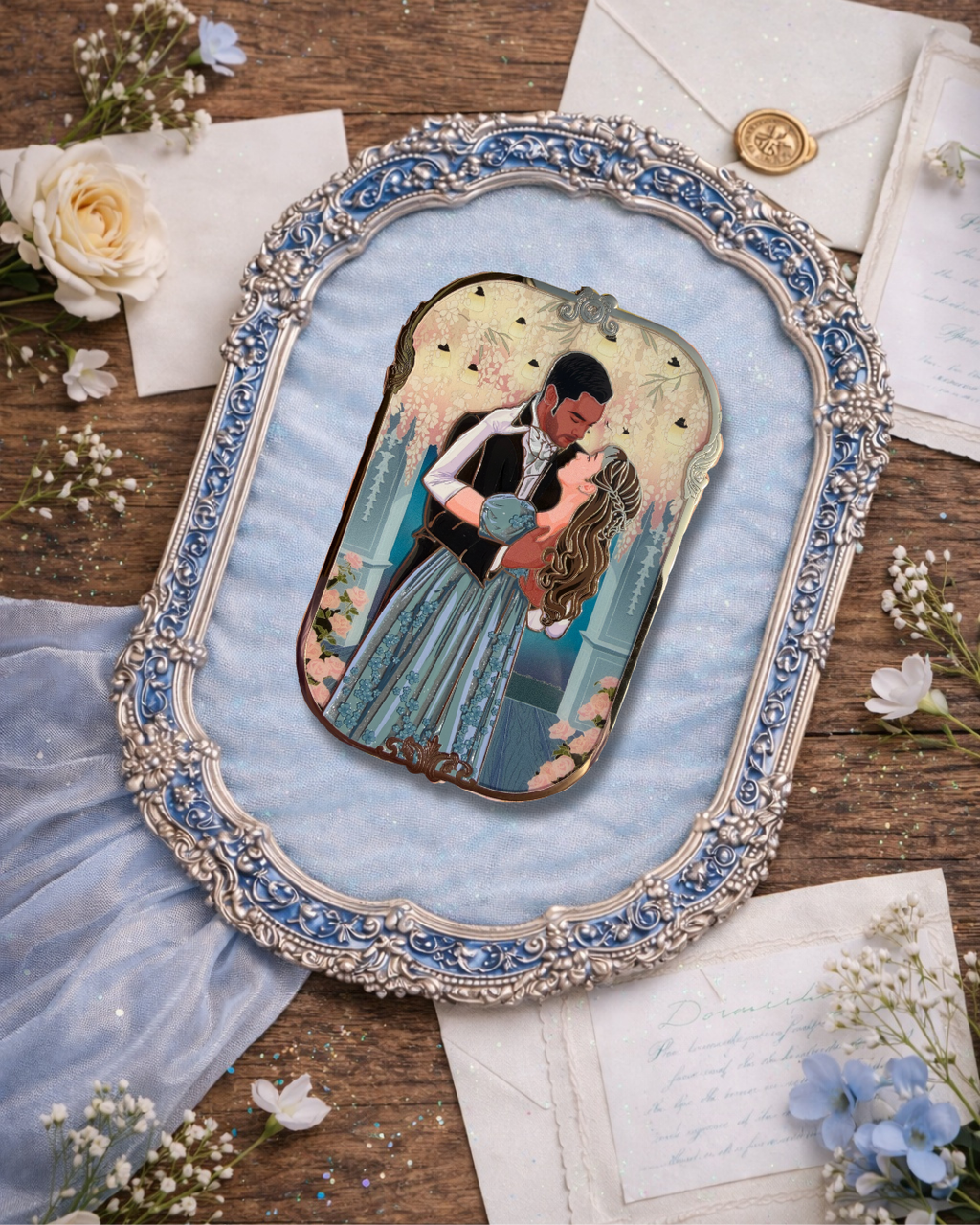 Daphne & Simon Bridgerton Pin