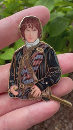 Jaime half body Outlander Pin