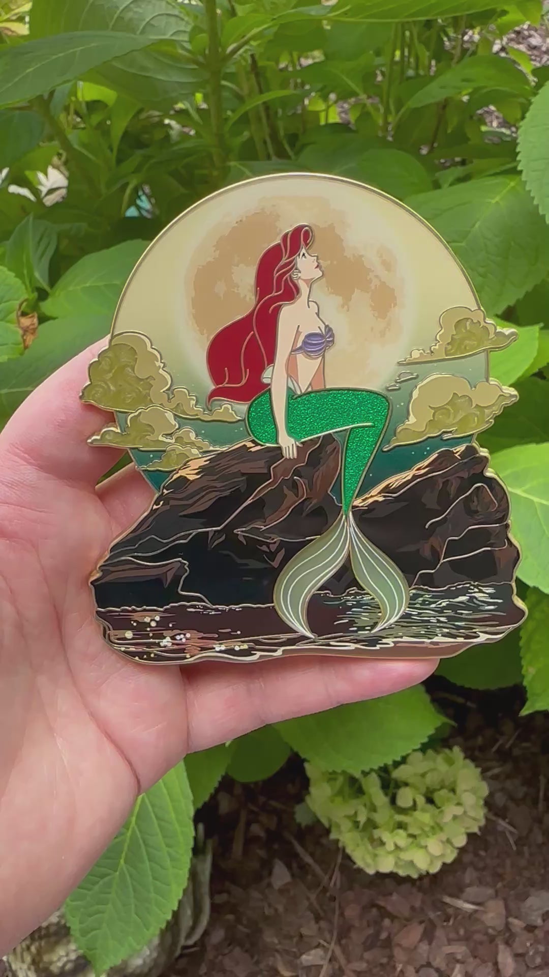 Part Of Your World Ariel Pin