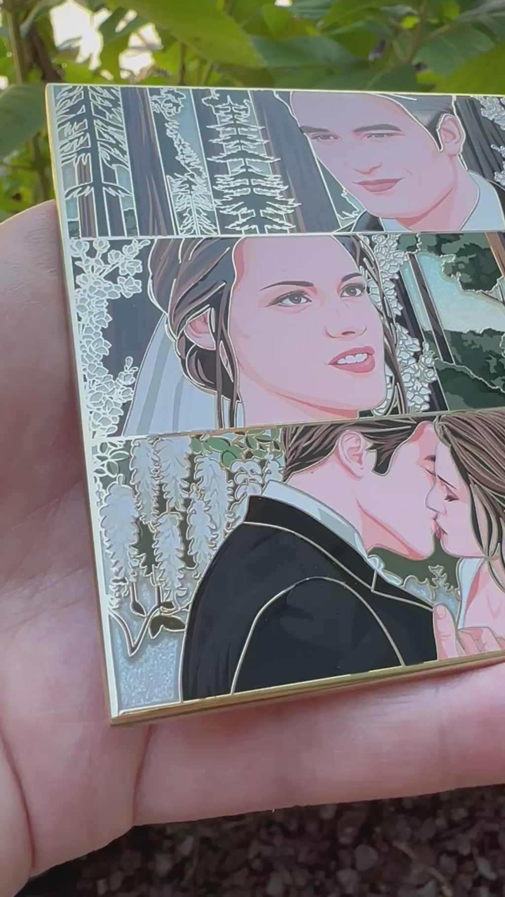 “I Choose You” Edward & Bella Twilight Pin