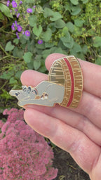 Tod & Chief/Copper pin/pin set