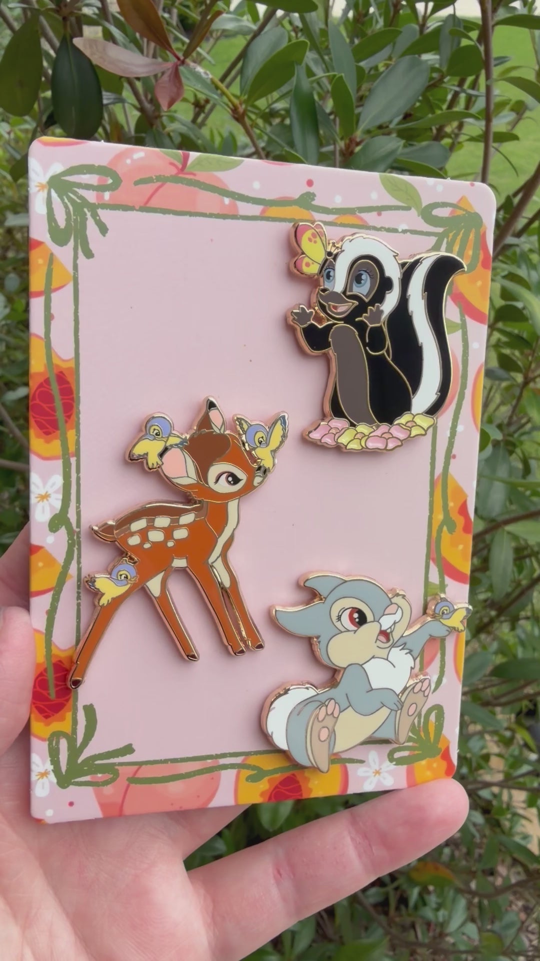 Bambi 3 pin set/Individuals