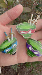 Turtle Soup TMNT pin set