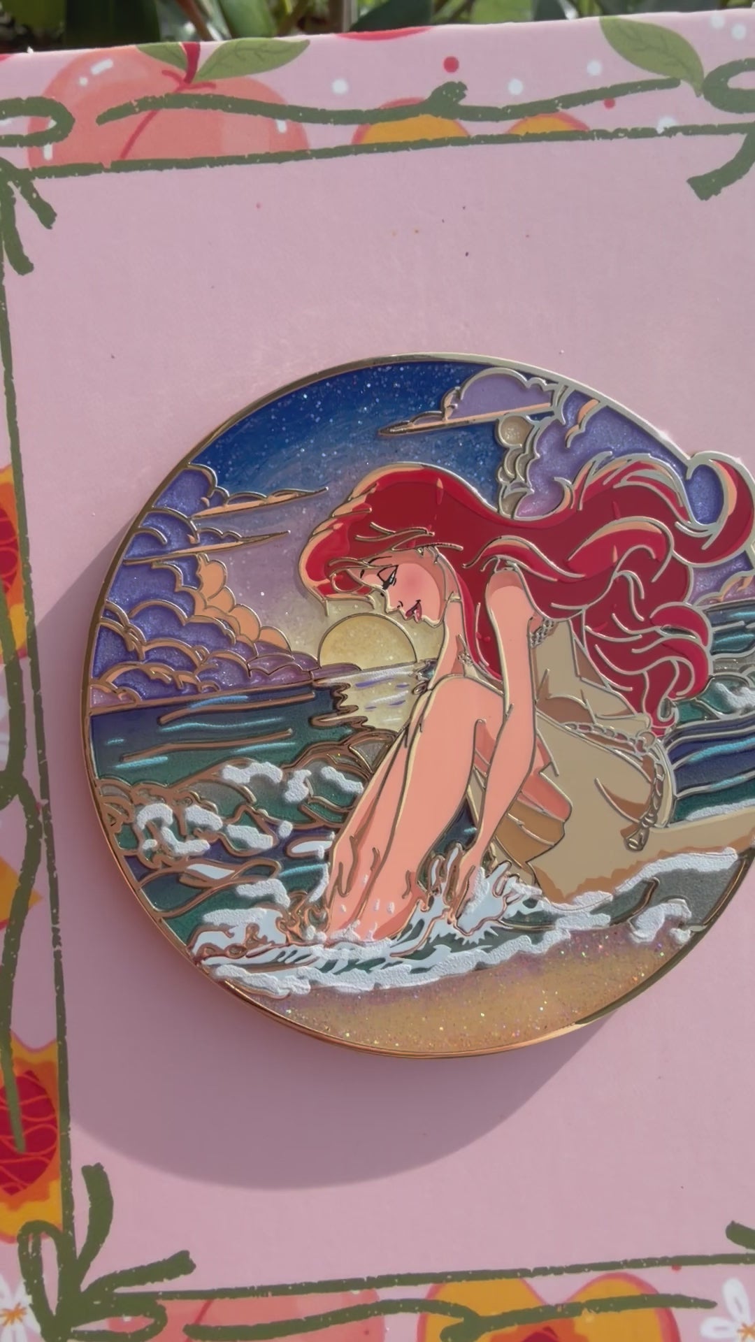 Ariel Sailboat Beauty Pin