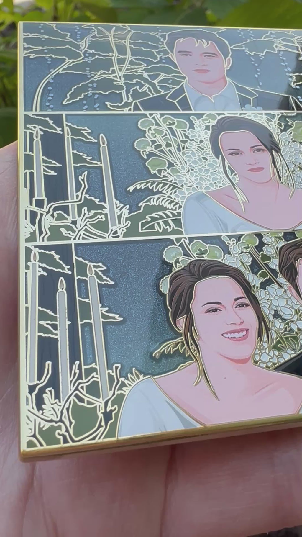 “No Measure Of Time” Edward & Bella Twilight Pin