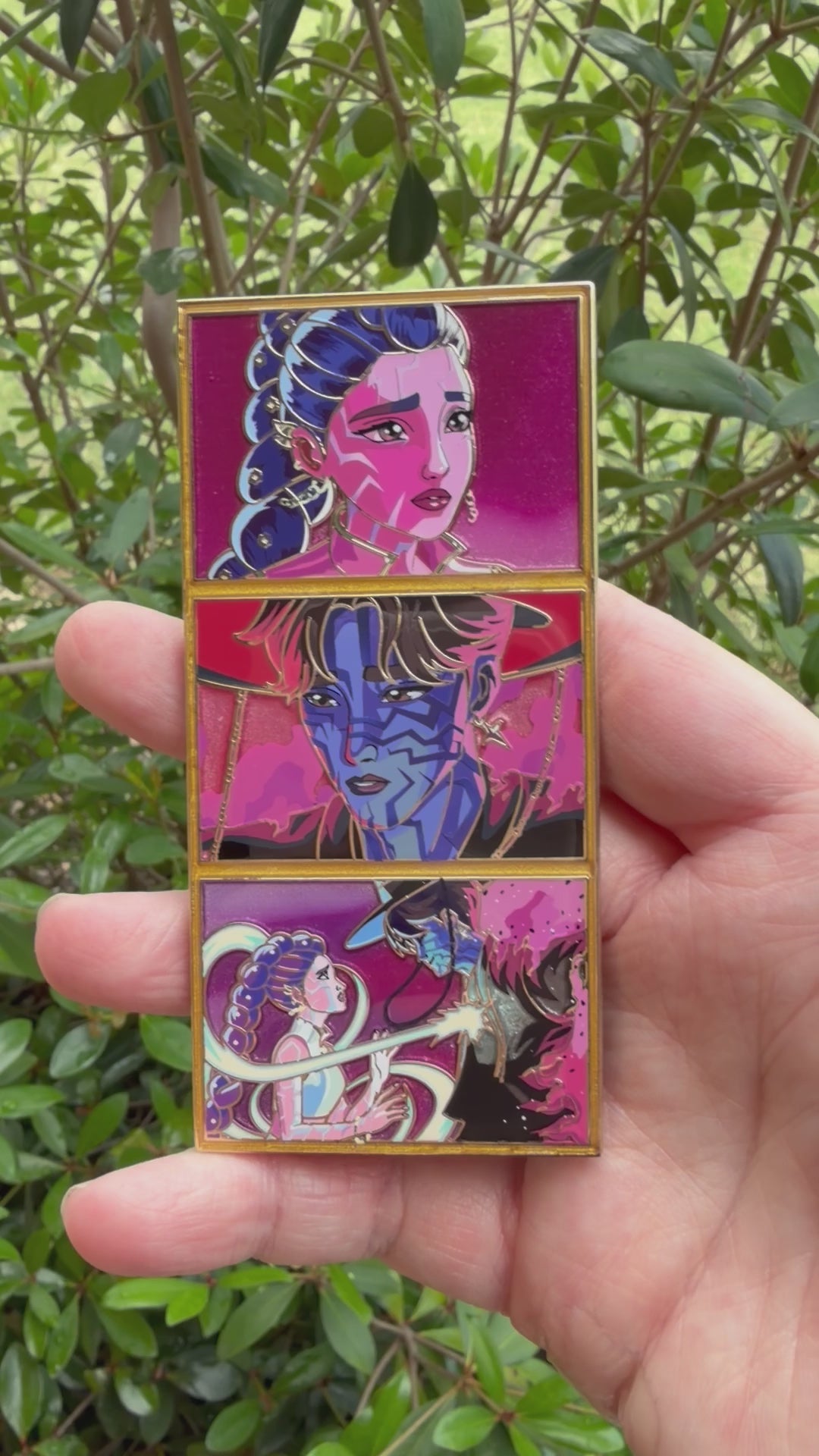 Rumi & Jinu KPOP pin