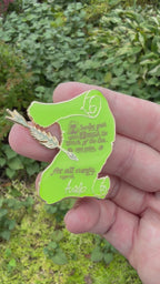 Pivotal Moments cursed mermaid Contract Pin